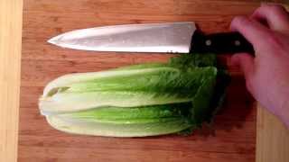 How to prep romaine lettuce for salads [upl. by Seyer176]