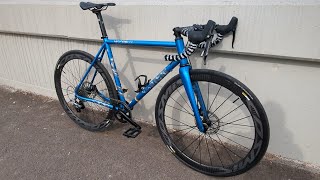 Cinelli Vigorelli Disc  Electron Blue color [upl. by Cruz163]