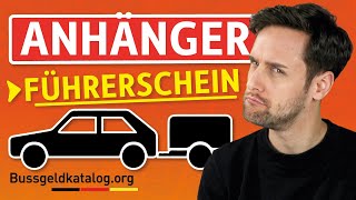 Anhängerführerschein Reicht der PkwFührerschein Wann braucht ihr den B96 Was ist mit BE erlaubt [upl. by Roberta]