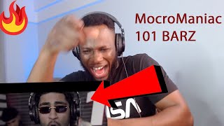 MocroManiac  Wintersessie 2020  101Barz REACTION [upl. by Michal]