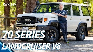 2024 Toyota LandCruiser 70 Series V8 Review  What is all the fuss about [upl. by Streeto558]