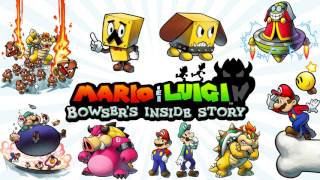 Mario and Luigi Bowsers Inside Story  Bumpsy Plains inside Bowser 10 hours [upl. by Malca]