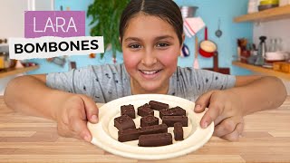 Tiene 11 años y hace BOMBONES de chocolate rellenos de menta y frambuesa  Cocinen Ustedes 3 [upl. by Dronski]