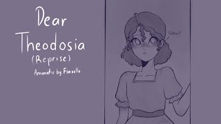 Dear Theodosia Reprise  Hamilton Animatic [upl. by Tacy]