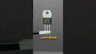 How To Make Adjustable Voltage Regulator Using 7805 zaferyildiz shorts short diy viral led [upl. by Valma]