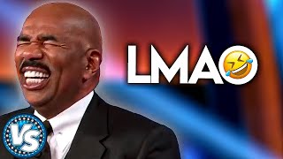 The FUNNIEST Rounds Of Celebrity Family Feud EVER With Steve Harvey [upl. by Azenav]