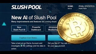 Bitcoin Miner Tutorial  SlushPool Dashboard [upl. by Merrilee]