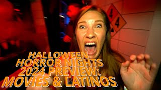 Halloween Horror Nights 2024 Preview Movies amp Latinos [upl. by Coffee]