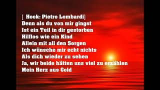 Kay One ft Pietro Lombardi  Herz aus Gold Lyrics Video [upl. by Lorrin]