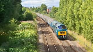 D1015 near Chipping Campden with a 1Z52 Charter to Swindon 21 July 2024 [upl. by Nair735]