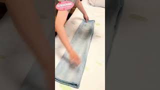 Quick clothes folding hacks 6 clothfolding foldinghacks youtubeshorts shorts [upl. by Dulcinea]