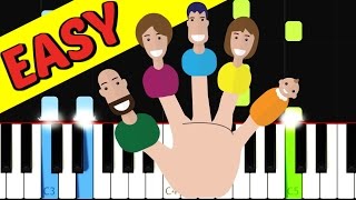 Finger Family Song  Nursery Rhymes Collection  Piano [upl. by Ednihek610]