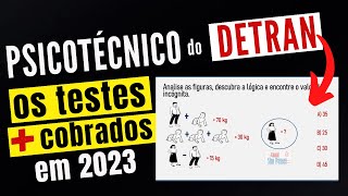 PSICOTECNICO DETRAN 2023 – Testes de atenção  Exames psicológicos  Avaliação Psicológica Detran [upl. by Sosthenna66]