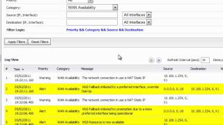 3G Wireless WAN Failover Demo Using a SonicWALL Firewall [upl. by Britteny]