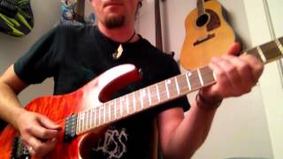 Mastodon Capillarian Crest guitar lesson  hybrid picking middle section by Ben Eller [upl. by Johen171]