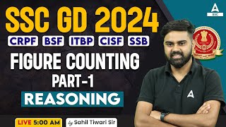 SSC GD 2024  SSC GD Reasoning Class By Sahil Tiwari  SSC GD Reasoning Figure Counting Part 1 [upl. by Benjamen]