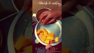 Papaya juice harivillu creations  trending  YouTube shorts  cooking [upl. by Ielak529]