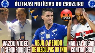 THIAGO NEVES REVELA ARREPENDIMENTO COM O CRUZEIRO  NOVO PRESIDENTE E LUCAS MOURA DE FORA [upl. by Ready]