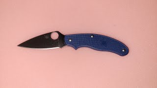 An amazing light EDC knife The Spyderco UK Pen Knife UK PK A slip joint with S110V steel [upl. by Dahsar]