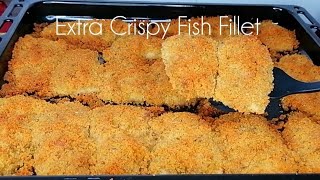 How to Make Perfect Crispy Fish Fillet Without Frying Extra Crispy Fish Fillet So Delicious 💯 [upl. by Atinihs738]