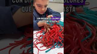 🌈 Actividad Sensorial 🌟 Juguemos con PASTA DE COLORES actividadesparaniños [upl. by Held348]