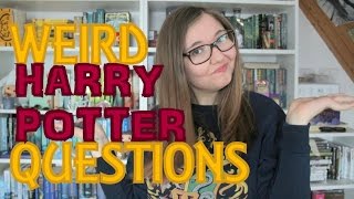 WEIRD HARRY POTTER QUESTIONS  rereading Harry Potter 1 [upl. by Balduin344]