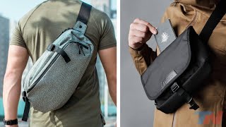 TOP 5 BEST SLING BAG 2024 REVIEW FOR WOMEN MEN amp TRAVEL  EDC SLING BAGS FOR EVERYDAY CARRY [upl. by Nosiddam]