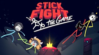 【4人実況】絶対に笑ってしまうハチャメチャ大乱闘ゲーム『 Stick Fight The Game 』 [upl. by Vanhook]