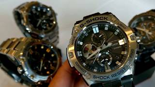 【藍牙上手】卡西歐 GShock GSteel 系列 GSTB100 腕錶 [upl. by Grier]