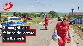 Zi neagră la o fabrică de lactate din Ibănești [upl. by Vivie]