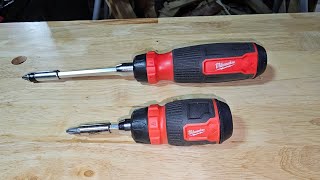 Milwaukees new ratcheting screwdrivers review [upl. by Yditsahc207]