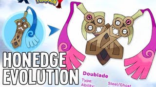 Pokémon X amp Pokémon Y HONEDGE EVOLUTION quotDoubladequot Thoughts amp Ideas [upl. by Skiba]