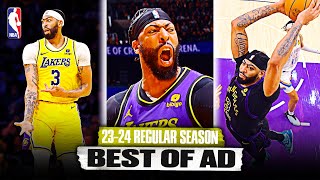 Anthony Davis BEST OF 2324 Regular Season Highlights 😤 [upl. by Kelton]