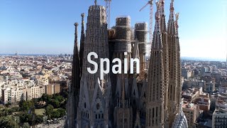 Spain landscapes and romance dramatic musicSpain 4k landscape and exciting music [upl. by Lu506]