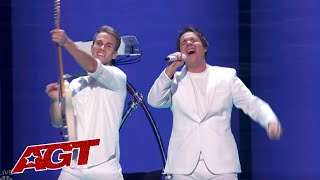 The Brown Brothers Do Impressions of Famous Celebrities Like Youve Never Seen Before on AGT Live [upl. by Emiolhs]