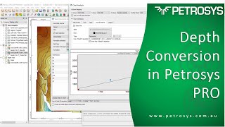 Depth Conversion in Petrosys PRO [upl. by Eisyak]