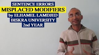 Written 11 MISPLACED Vs WELL PLACED MODIFIERS [upl. by Leong841]