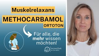 Methocarbamol  Ihre Dosis Wissen ➡️ Die Grundlage für eine sichere und optimale Wirkung [upl. by Oballa465]