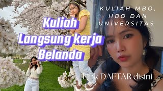 CARA KULIAH DI BELANDA DARI INDONESIA [upl. by Rozanne415]