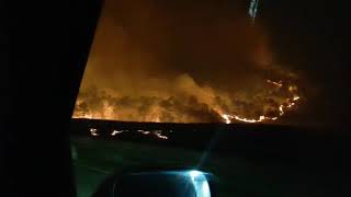 Espectacular incendio en Muskiz [upl. by Eiggep]