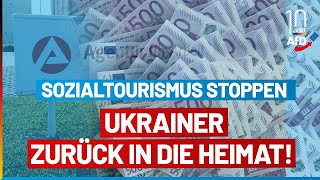 350000 Ukrainer ziehen von Polen nach Deutschland – wegen der Sozialleistungen [upl. by Puri]