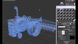 How to render a wireframe in 3ds max [upl. by Varney]