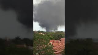 Nuevo incendio se descontrola en Asunción [upl. by Ioves]