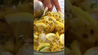 How to make Passion Fruit Mojito I Mojito Mocktail I Easy Mocktail using Passion Fruit mojito [upl. by Sellihca]