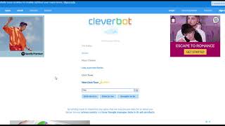 Summoning BEN Drowned on CleverBot [upl. by Ailongam]