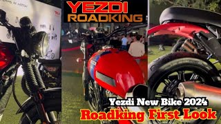 Finally Yezdi Road King 2024Retro Bike LaunchedFirst Look  Price amp Features  Yezdi New Roadking [upl. by Alekin]