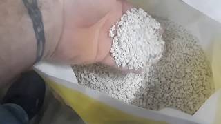 Vlog 7 Aquarium sand Cheap Aragonite SAVE [upl. by Olly]