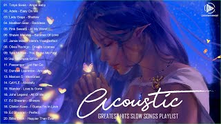 Acoustic Slow Songs 2022 🍀 Greatest Hits Slow Songs Playlist  Slow English Hits [upl. by Tuchman591]