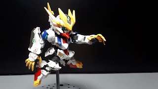 SDCS Barbatos Lupus Rex by Bandai SD Cross Silhouette 16 model kit build [upl. by Erlandson]