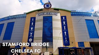 4K Stamford Bridge Stadium Walk  Chelsea FC  Virtual Walking Tour 2023  London [upl. by Norak]